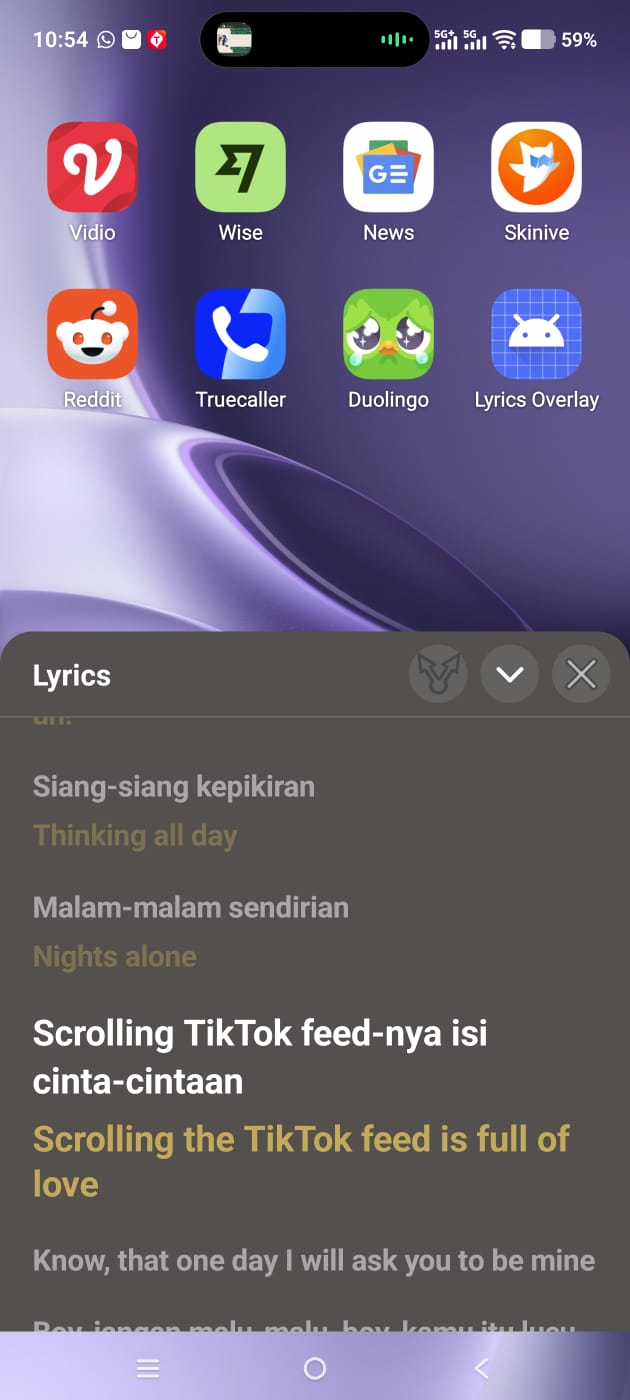 Lyrics Translator Screenshot 1