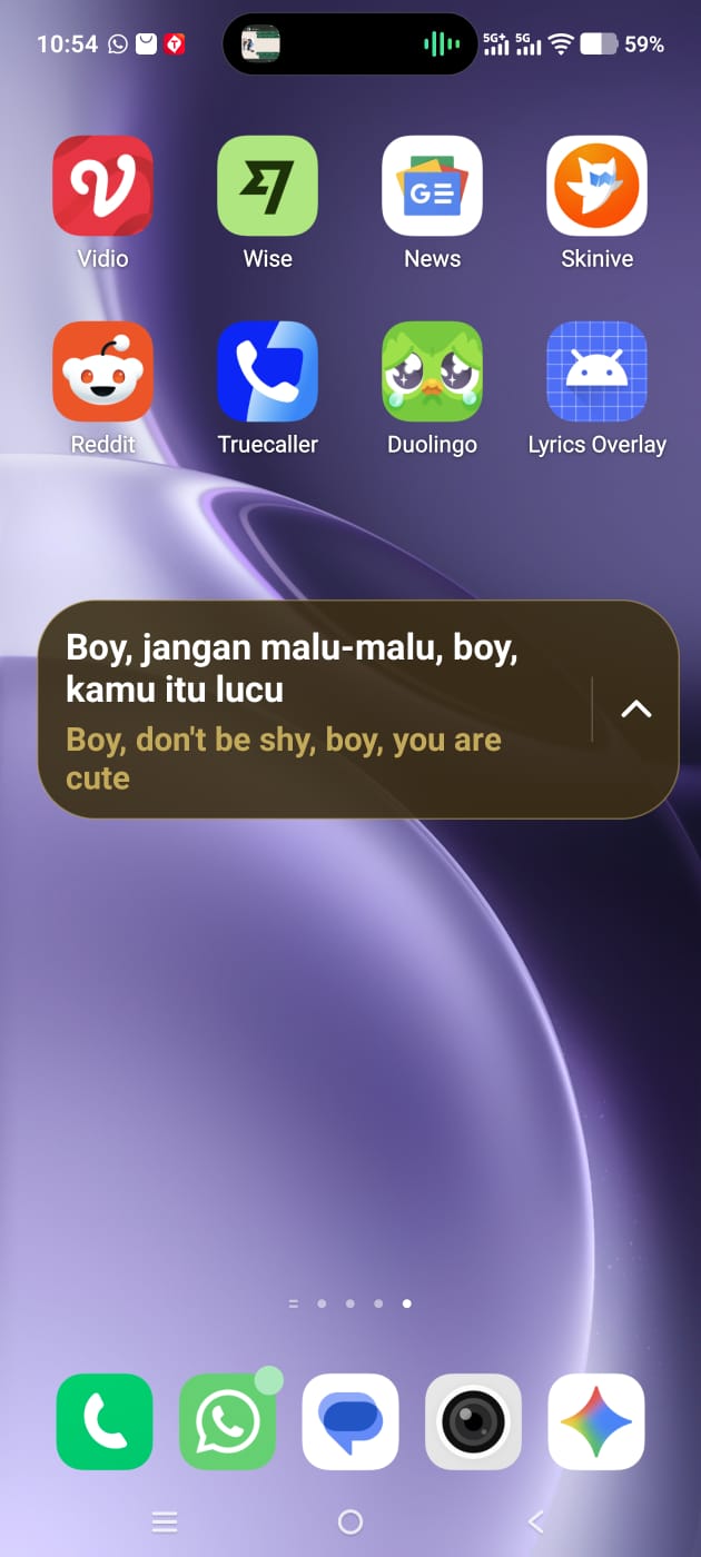Lyrics Translator Screenshot 2